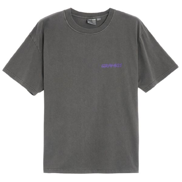 Gramicci Footprints T-shirt Grijs