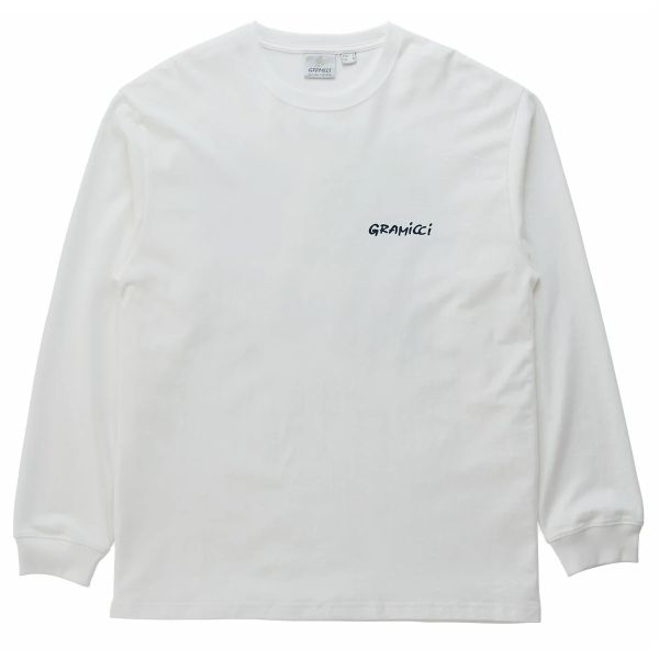 Gramicci Geared Up Longsleeve T-shirt Wit