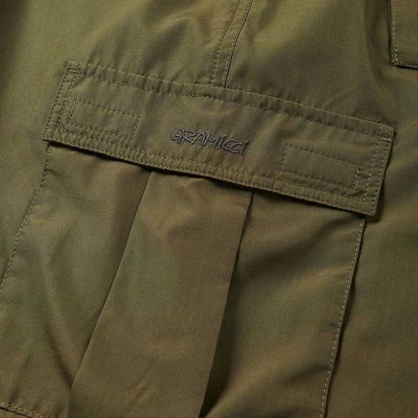 Gramicci Light Ripstop Utility Cargo Broek Donker Groen
