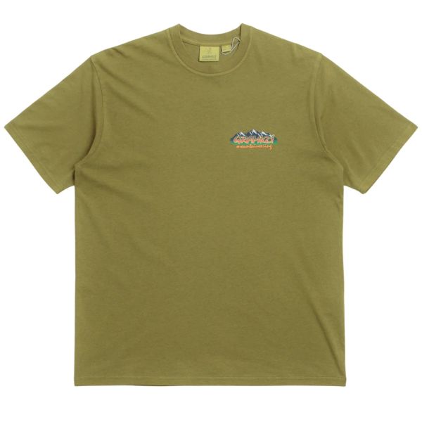 Gramicci Mountaineering T-shirt Donker Groen