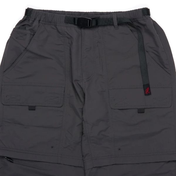 Gramicci Nylon Tussah Convertible Pant Antraciet