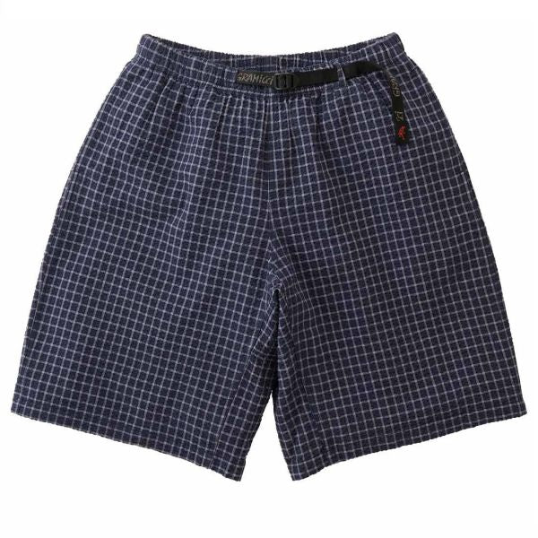 Gramicci O.G. Seersucker Lagoon Korte Broek Navy