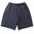 Gramicci O.G. Seersucker Lagoon Korte Broek Navy