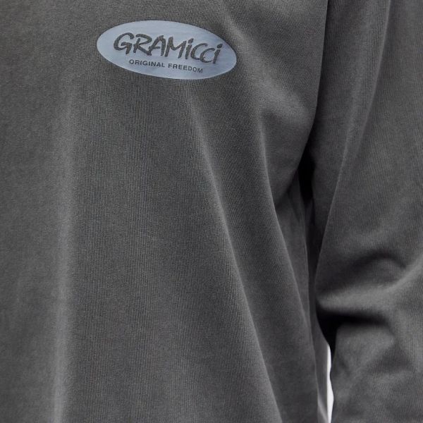 Gramicci Original Freedom Oval Longsleeve T-shirt Grijs