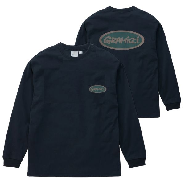 Gramicci Oval Longsleeve T-shirt Zwart