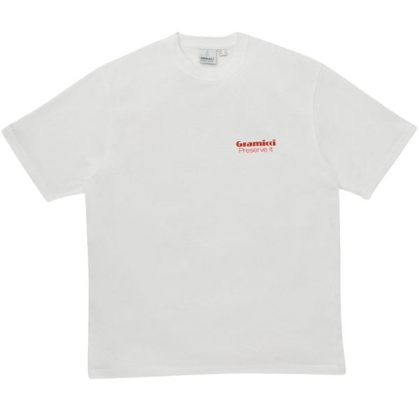 Gramicci Preserve It T-shirt Wit