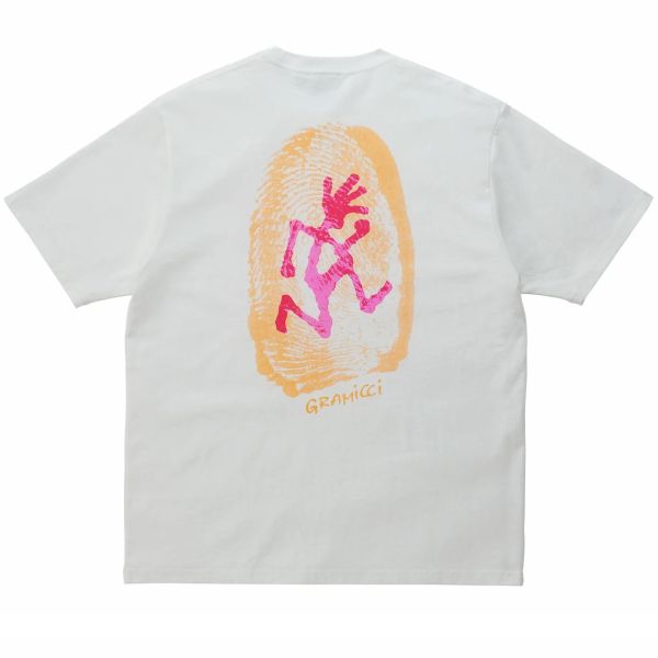 Gramicci Thumbprint T-shirt Wit