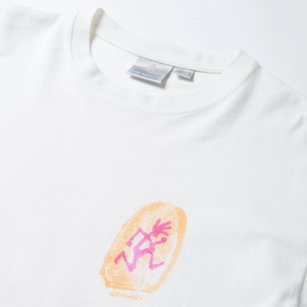 Gramicci Thumbprint T-shirt Wit
