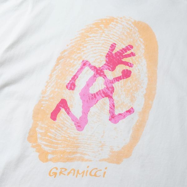 Gramicci Thumbprint T-shirt Wit
