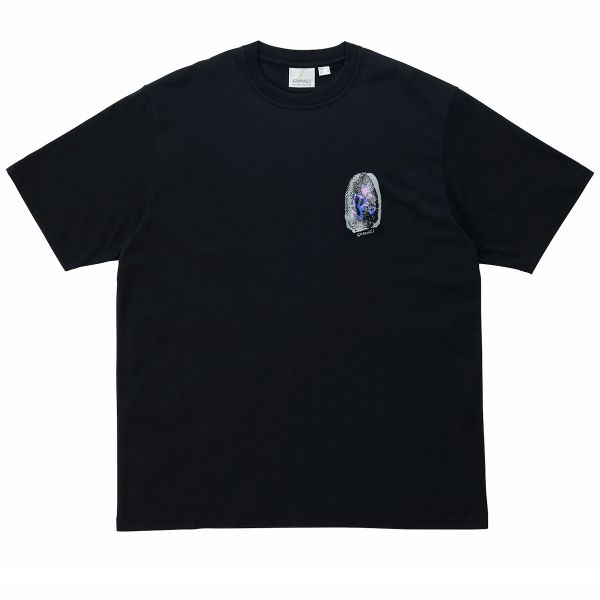 Gramicci Thumbprint T-shirt Zwart