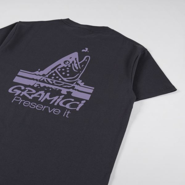 Gramicci Trout T-shirt Zwart