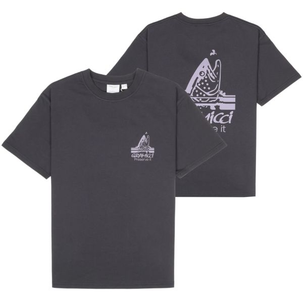 Gramicci Trout T-shirt Zwart
