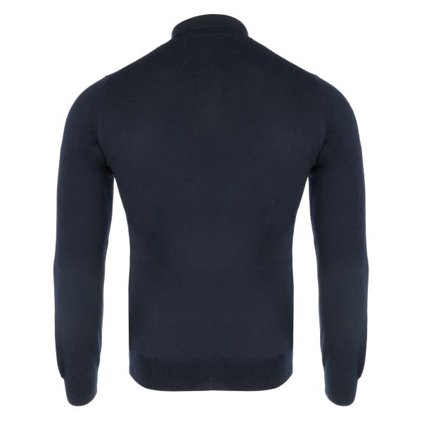 gran sass knitwear polo navy