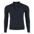 gran sass knitwear polo navy