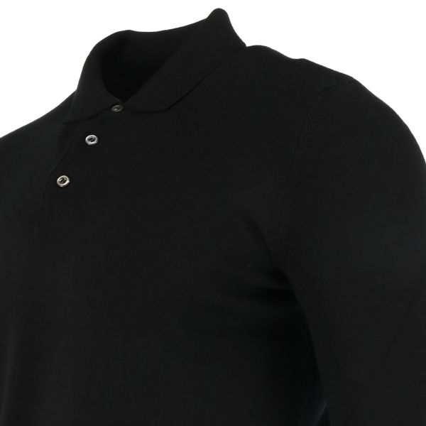 gran sass knitwear polo zwart