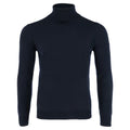 gran sass knitwear turtle neck navy