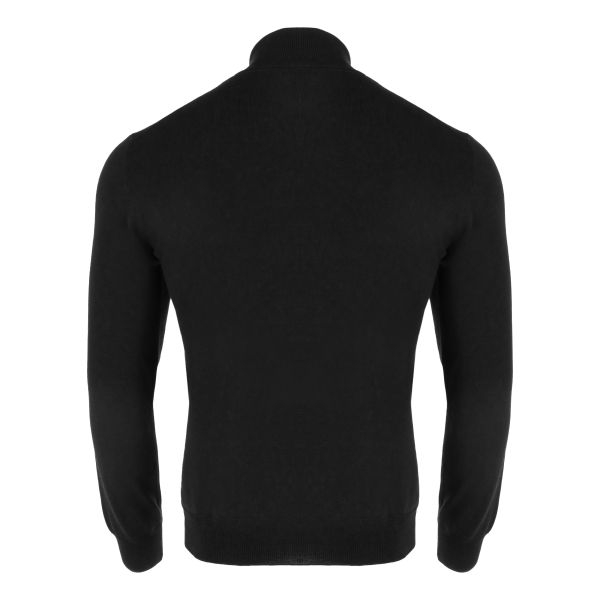 gran sass knitwear turtle neck zwart