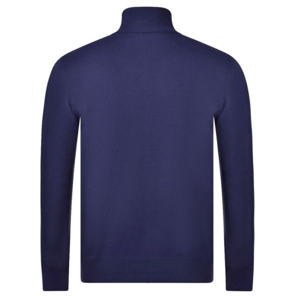 Gran Sasso Cotton Vest Navy
