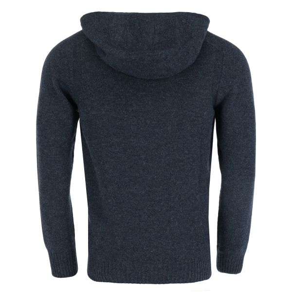 gran sasso knitwear hoodie donker blauw
