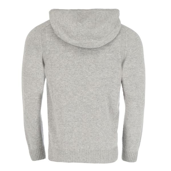 gran sasso knitwear hoodie grijs