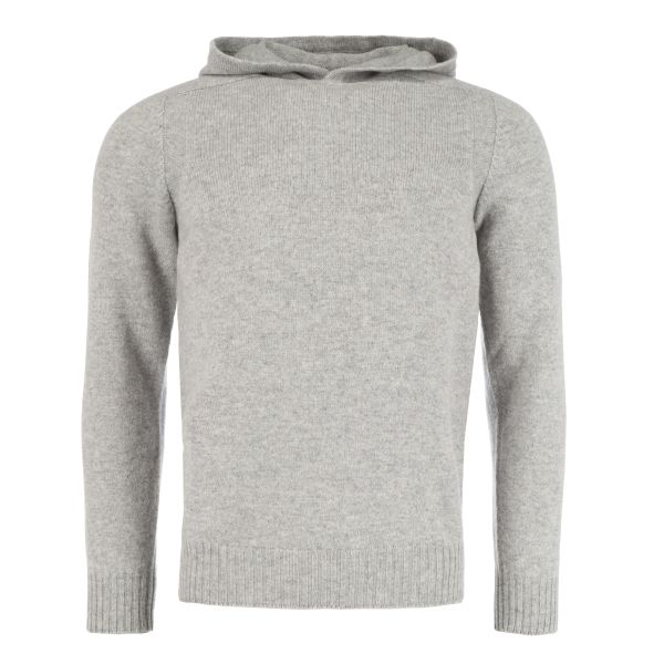 gran sasso knitwear hoodie grijs