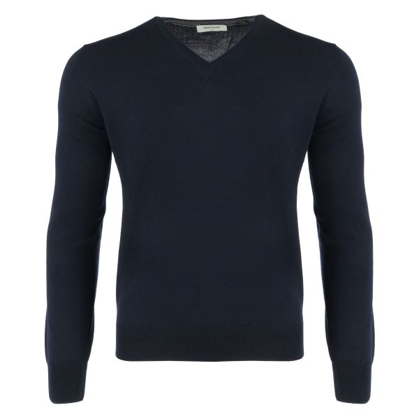 gran sasso knitwear pullover sweater navy