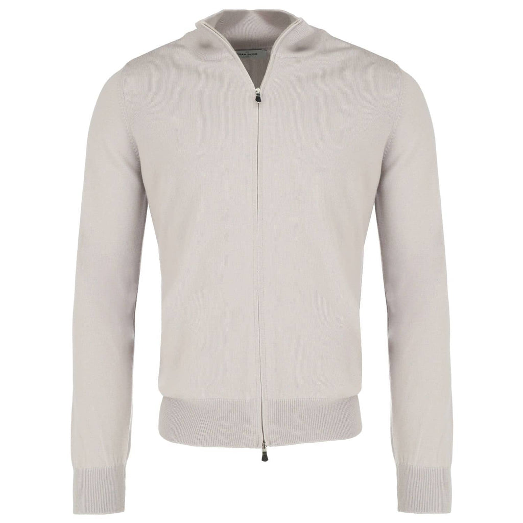 gran sasso knitwear vest grijs
