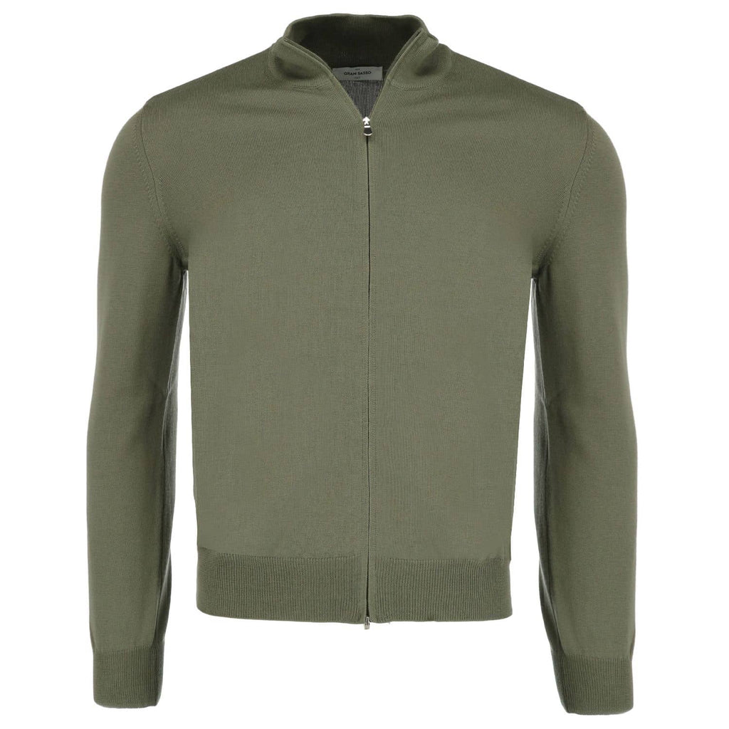 gran sasso knitwear vest groen
