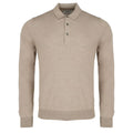 Gran Sasso Longsleeve Polo Beige