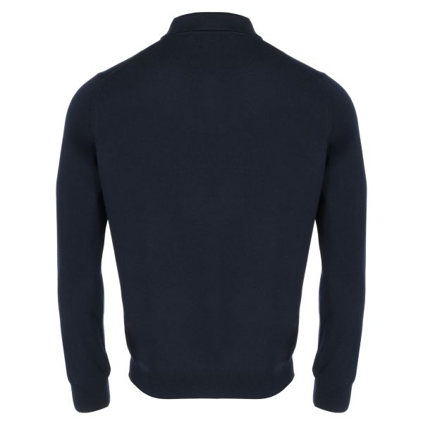 Gran Sasso Longsleeve Polo Navy