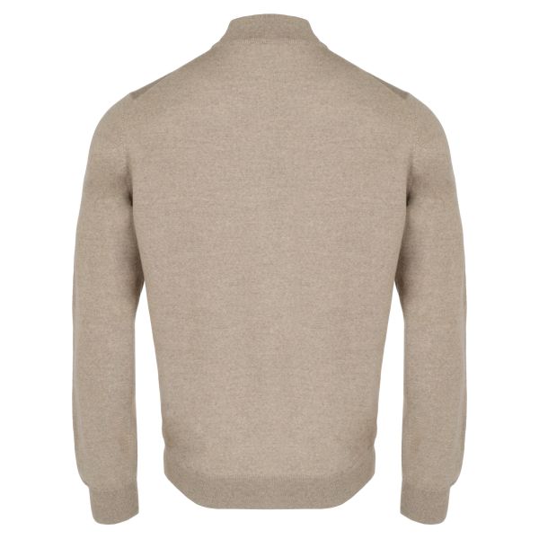 Gran Sasso Mock Neck Sweater Beige