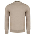 Gran Sasso Mock Neck Sweater Beige