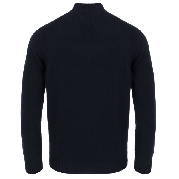 Gran Sasso Mock Sweater Navy