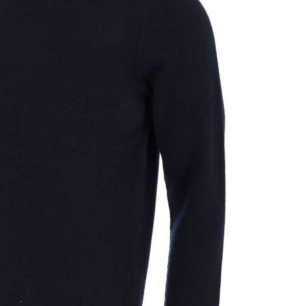 Gran Sasso Mock Sweater Navy