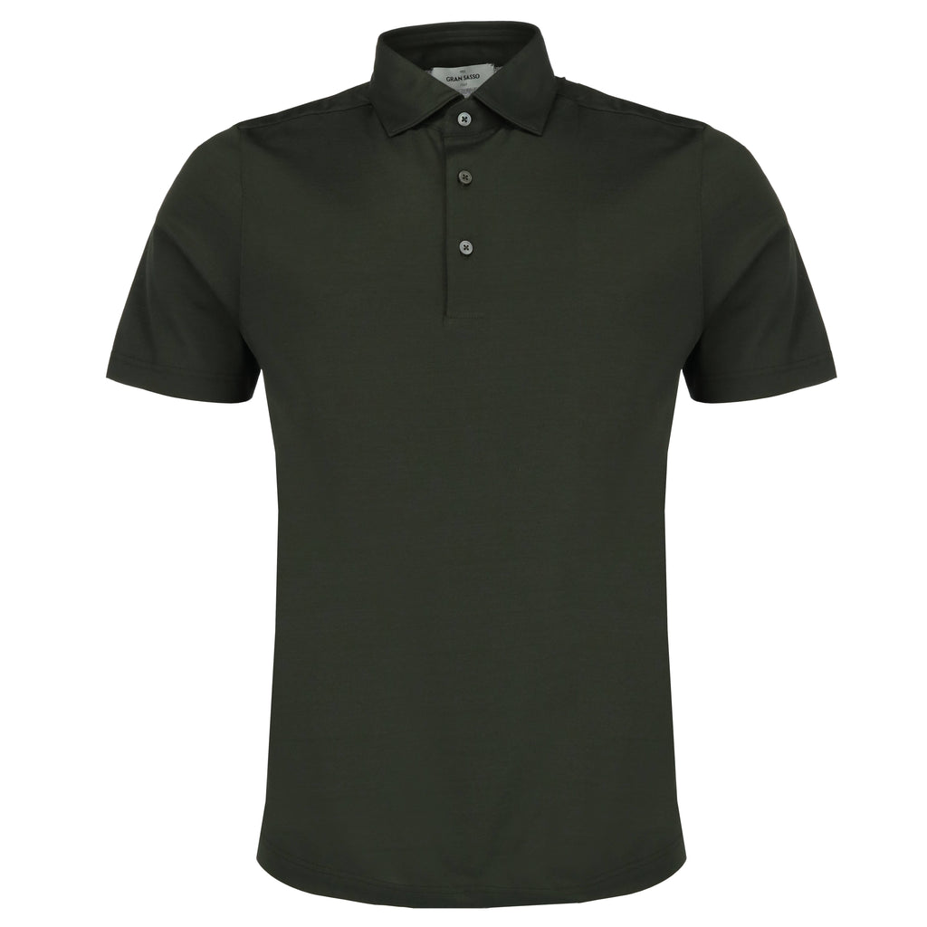 gran sasso polo donker groen