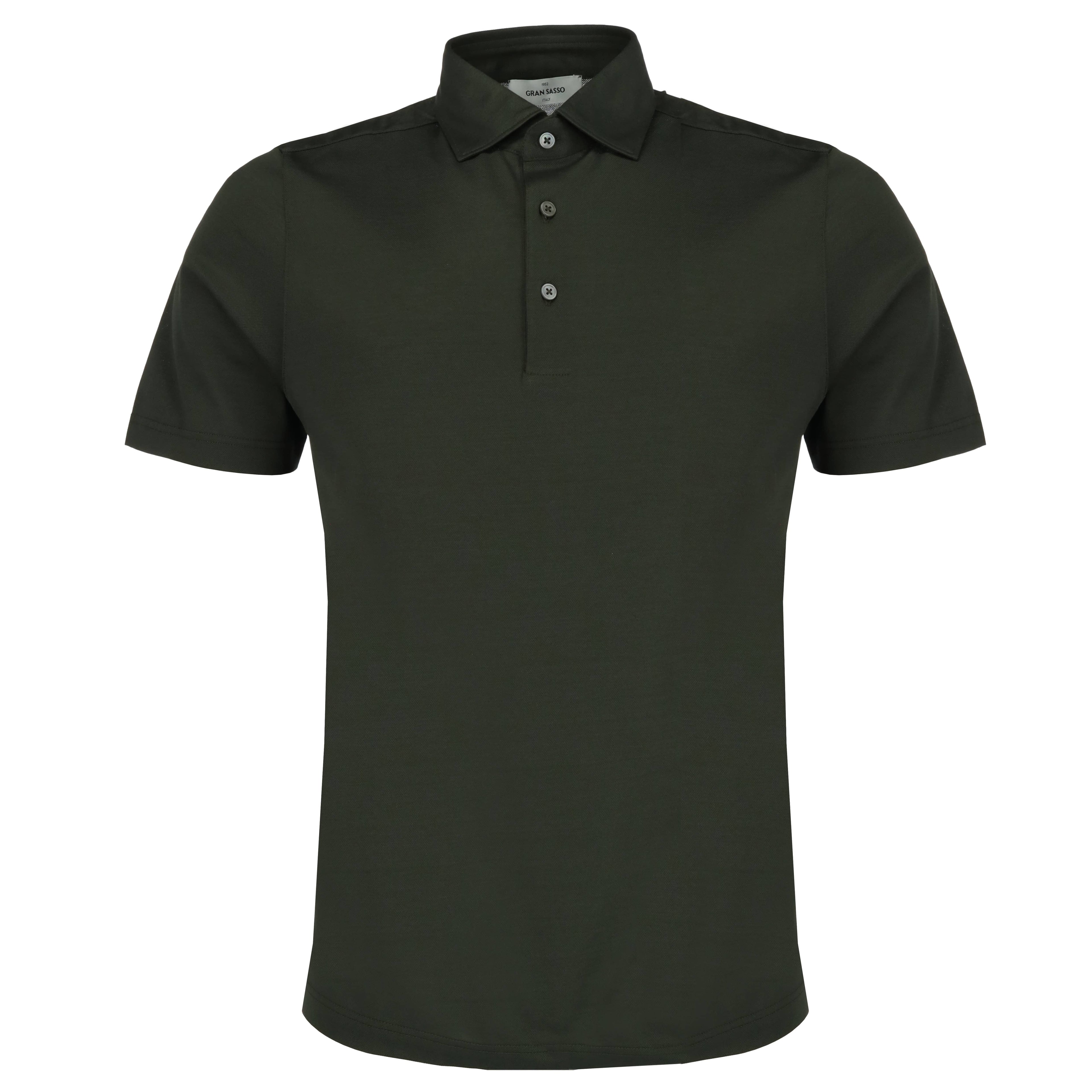 gran sasso polo donker groen