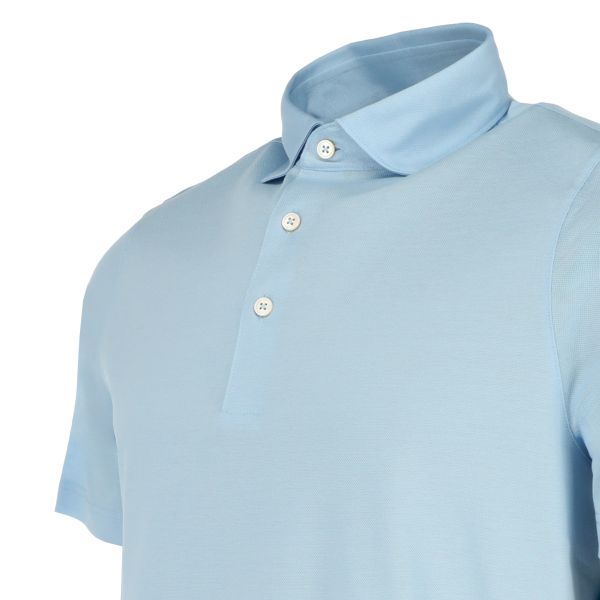 Gran Sasso Polo Licht Blauw