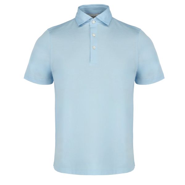 Gran Sasso Polo Licht Blauw