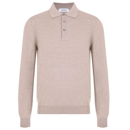 Gran Sasso Tennis Polo Sweater Beige