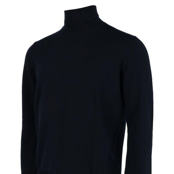 Gran Sasso Turtle Neck Sweater Navy