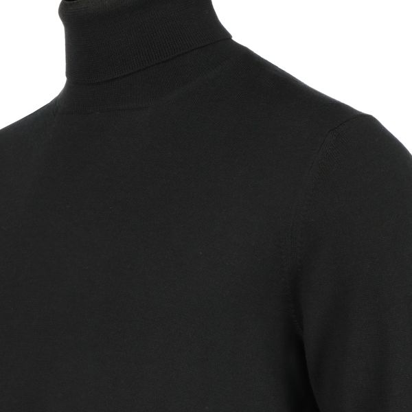 Gran Sasso Turtle Neck Sweater Zwart