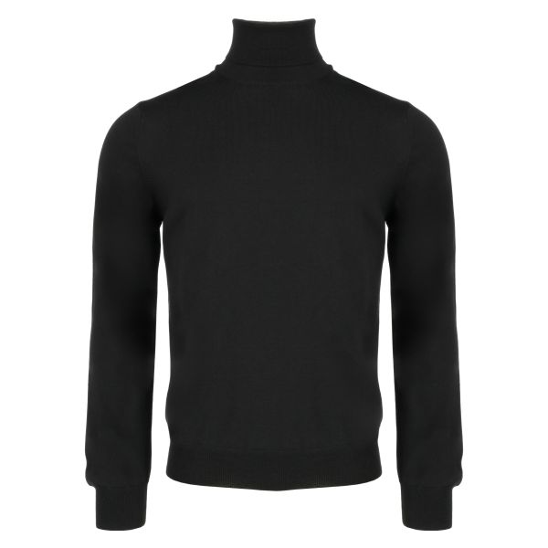 Gran Sasso Turtle Neck Sweater Zwart