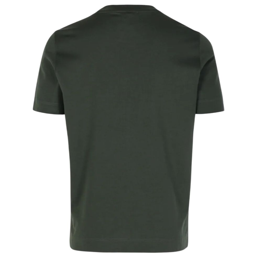 Gran Sasso Cotton T-shirt Donker Groen