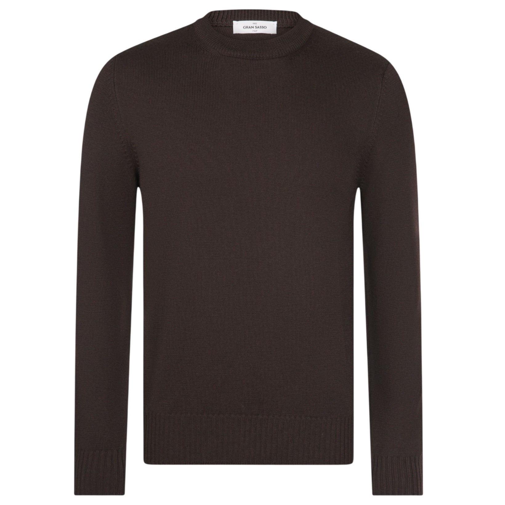 Gran Sasso Fine Merino Sweater Bruin