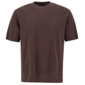 Herno Knit Effect T-shirt Bruin