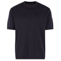 Herno Knit Effect T-shirt Donker Blauw