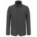 Herno Stand Down Collar Jas Grijs