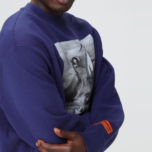 Heron Preston BW Sweater Navy