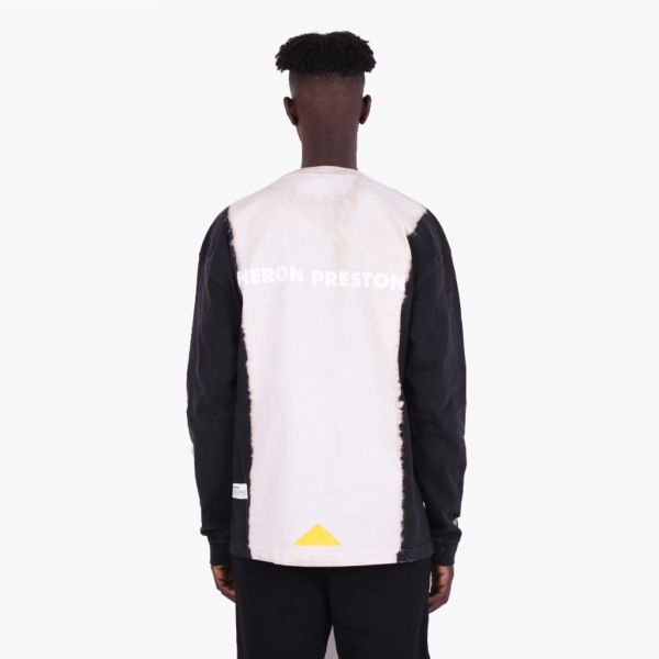 heron preston cat phantom longsleeve t-shirt zwart-wit