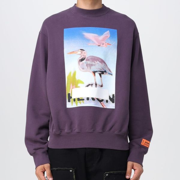 Heron Preston Censored Heron Sweater Paars